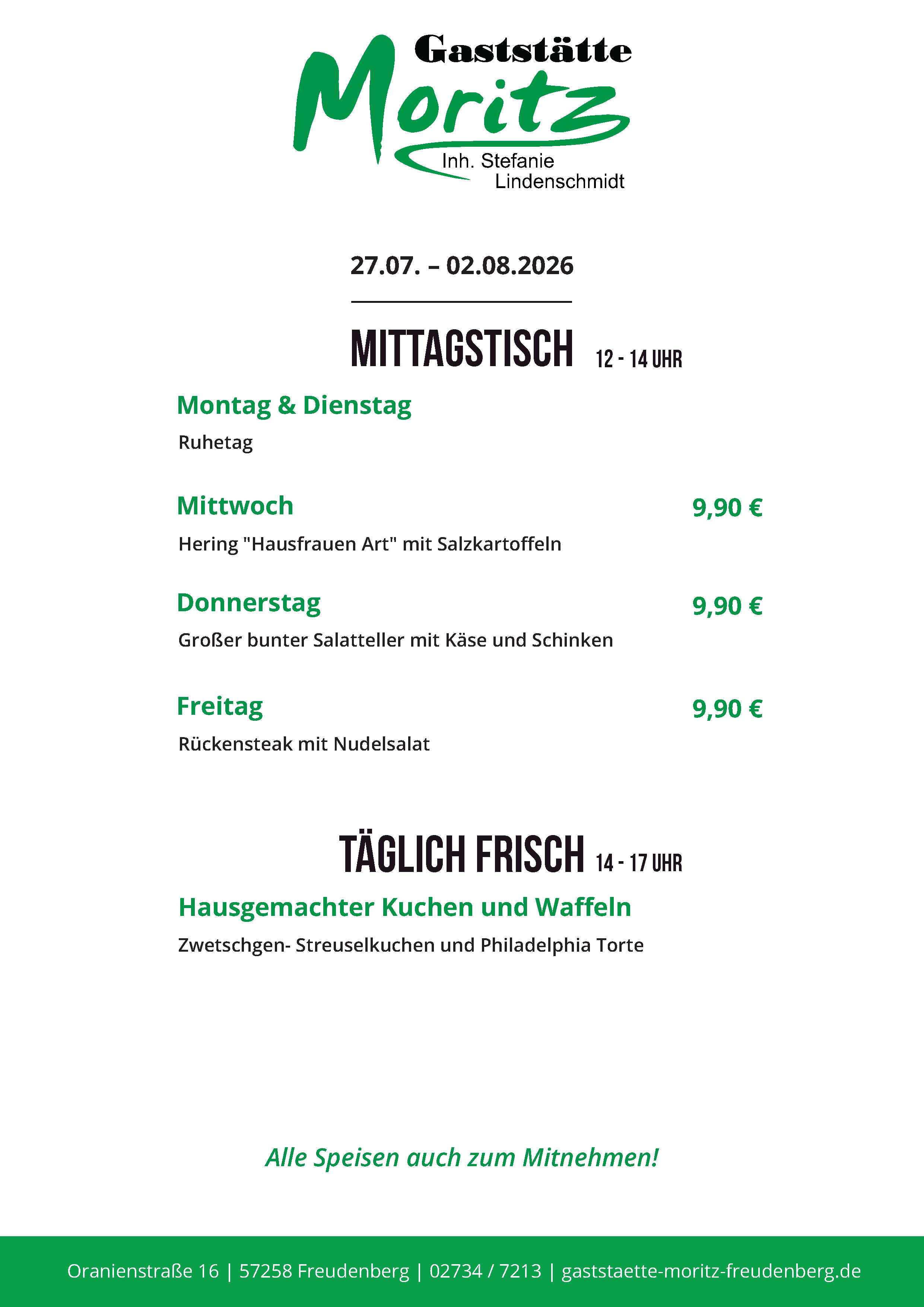 Mittagstisch