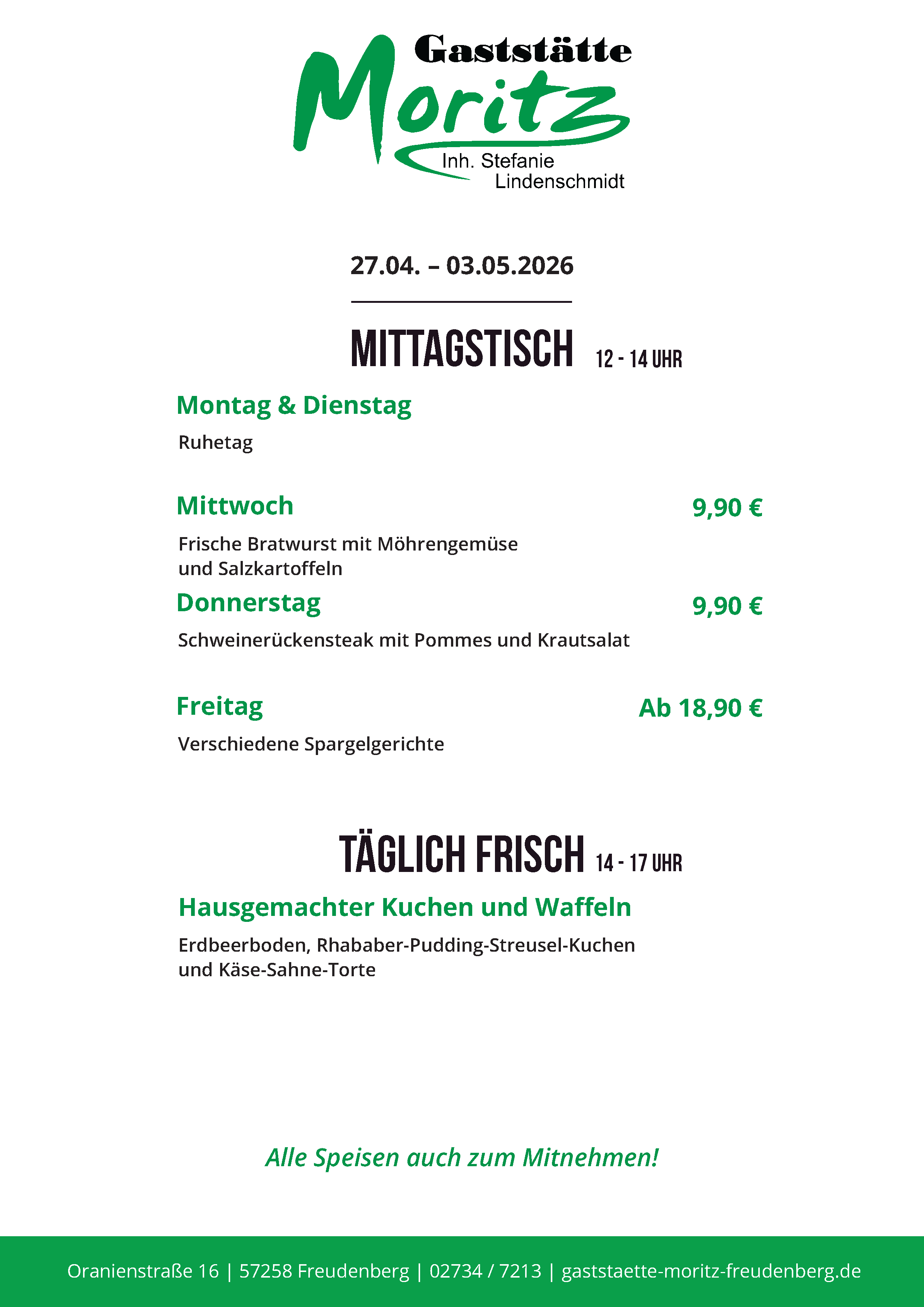 Mittagstisch
