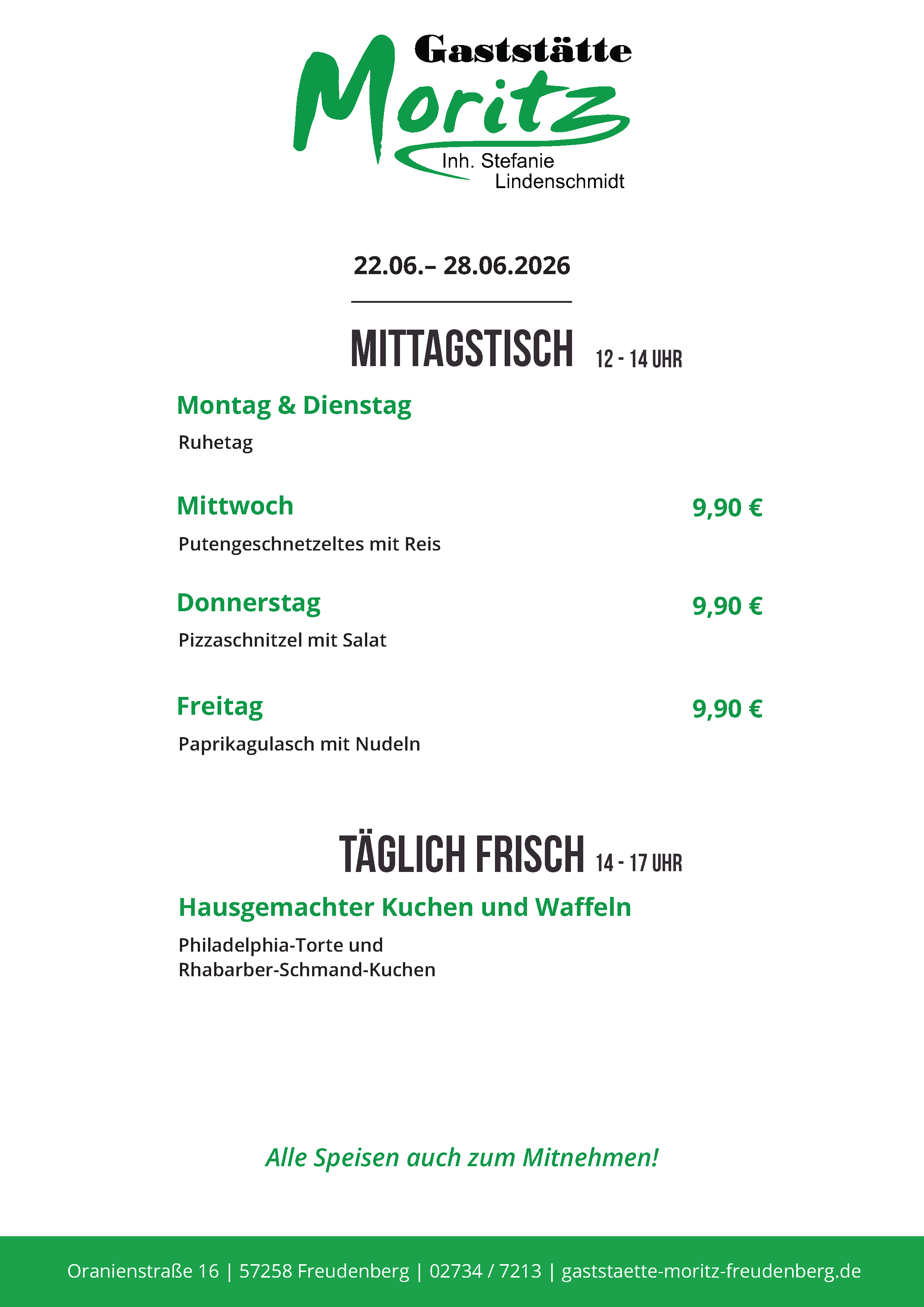 Mittagstisch