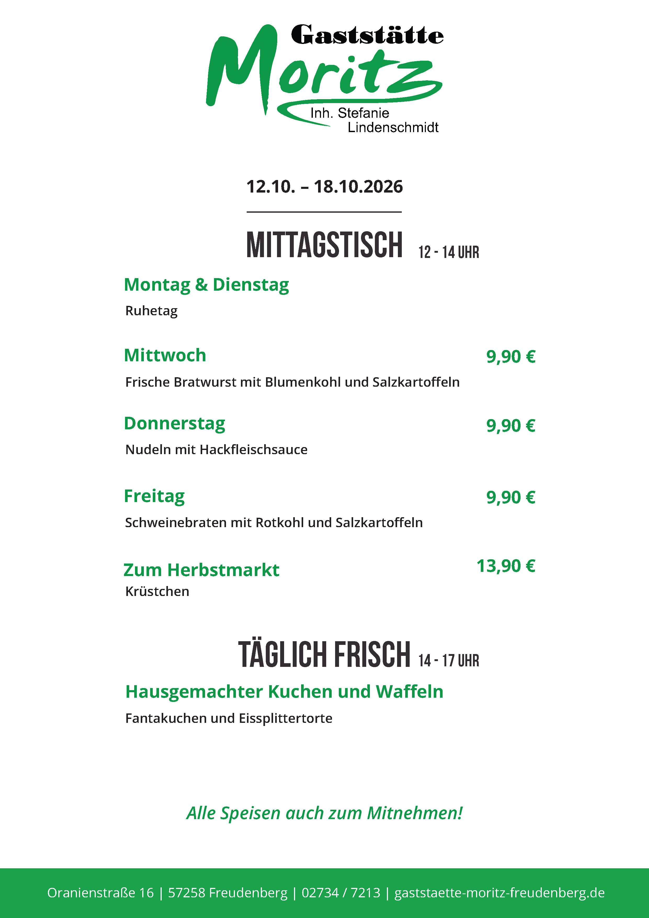 Mittagstisch